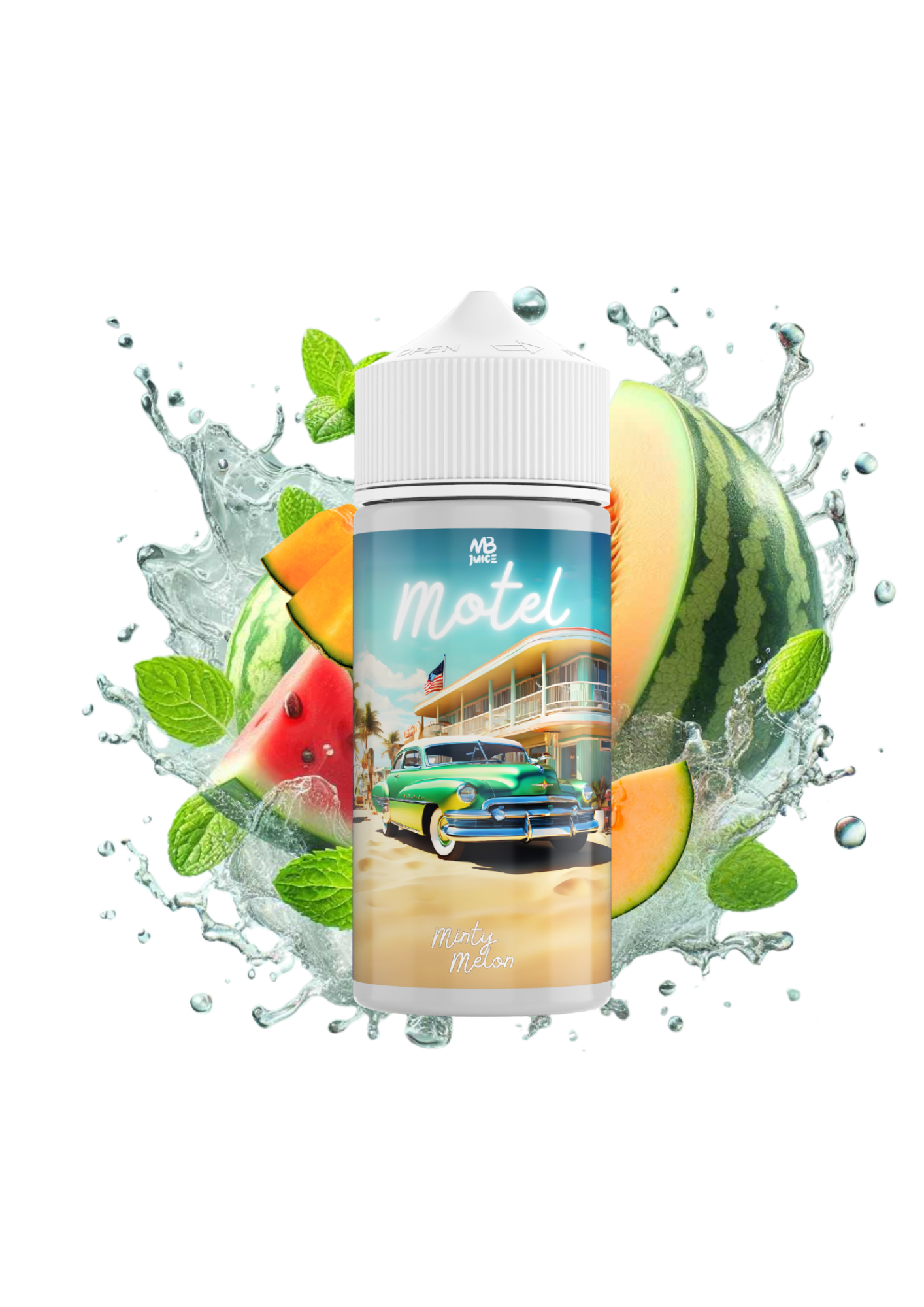 MINTY MELON 100ML - MBJUICE