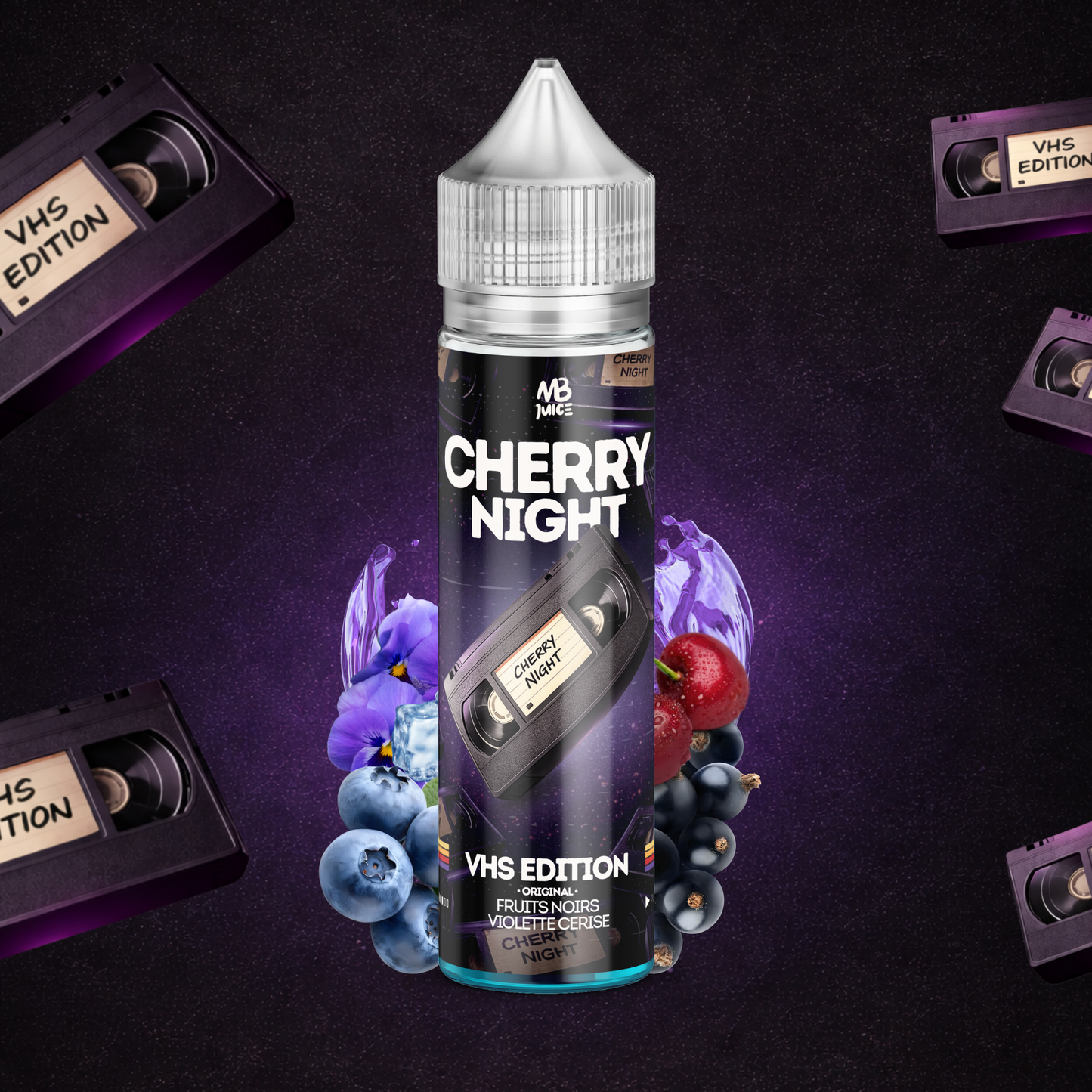 CHERRY NIGHT - 50ml (par 5) - MBJUICE