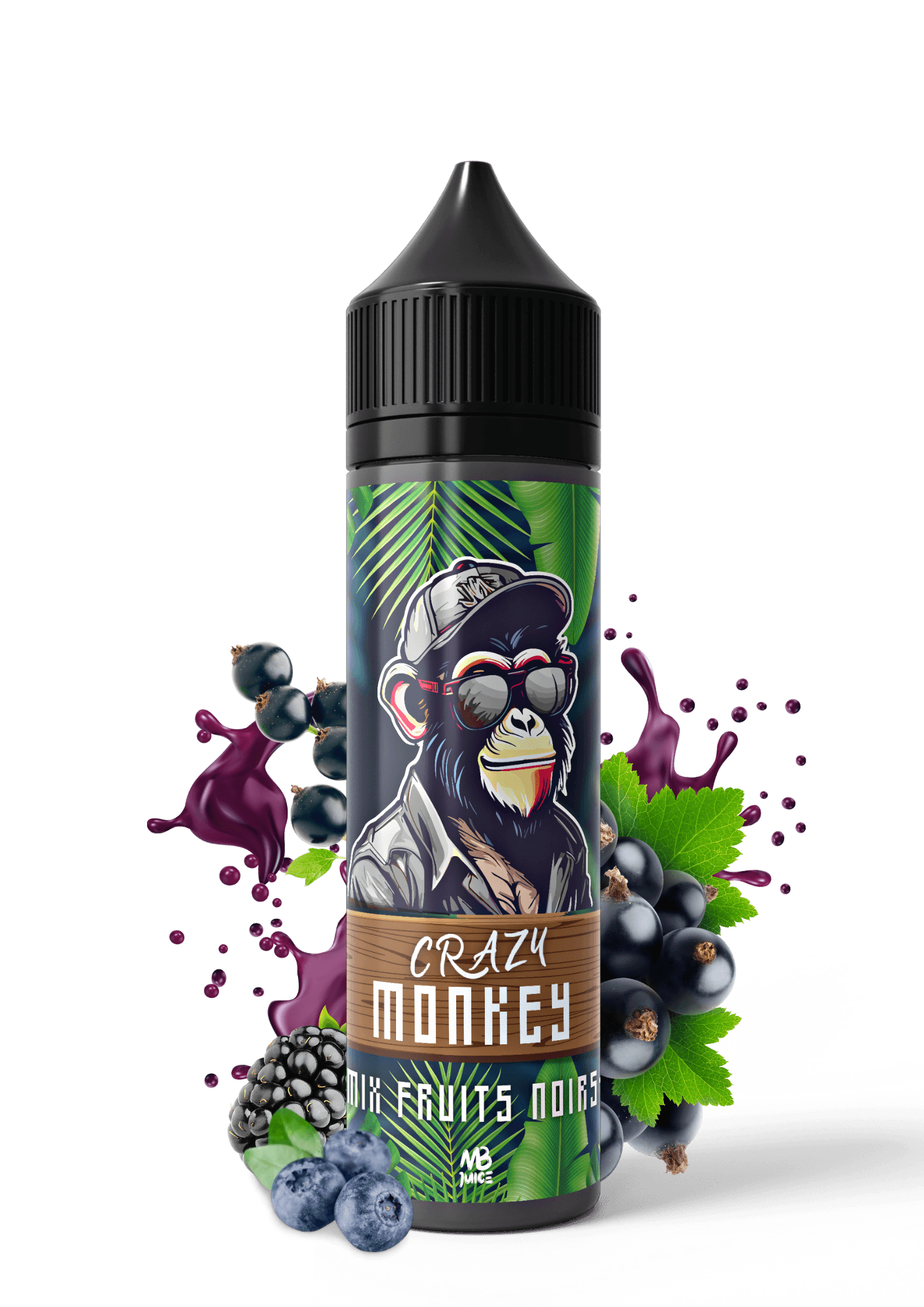 MIX FRUITS NOIRS - CRAZY MONKEY - MBJUICE