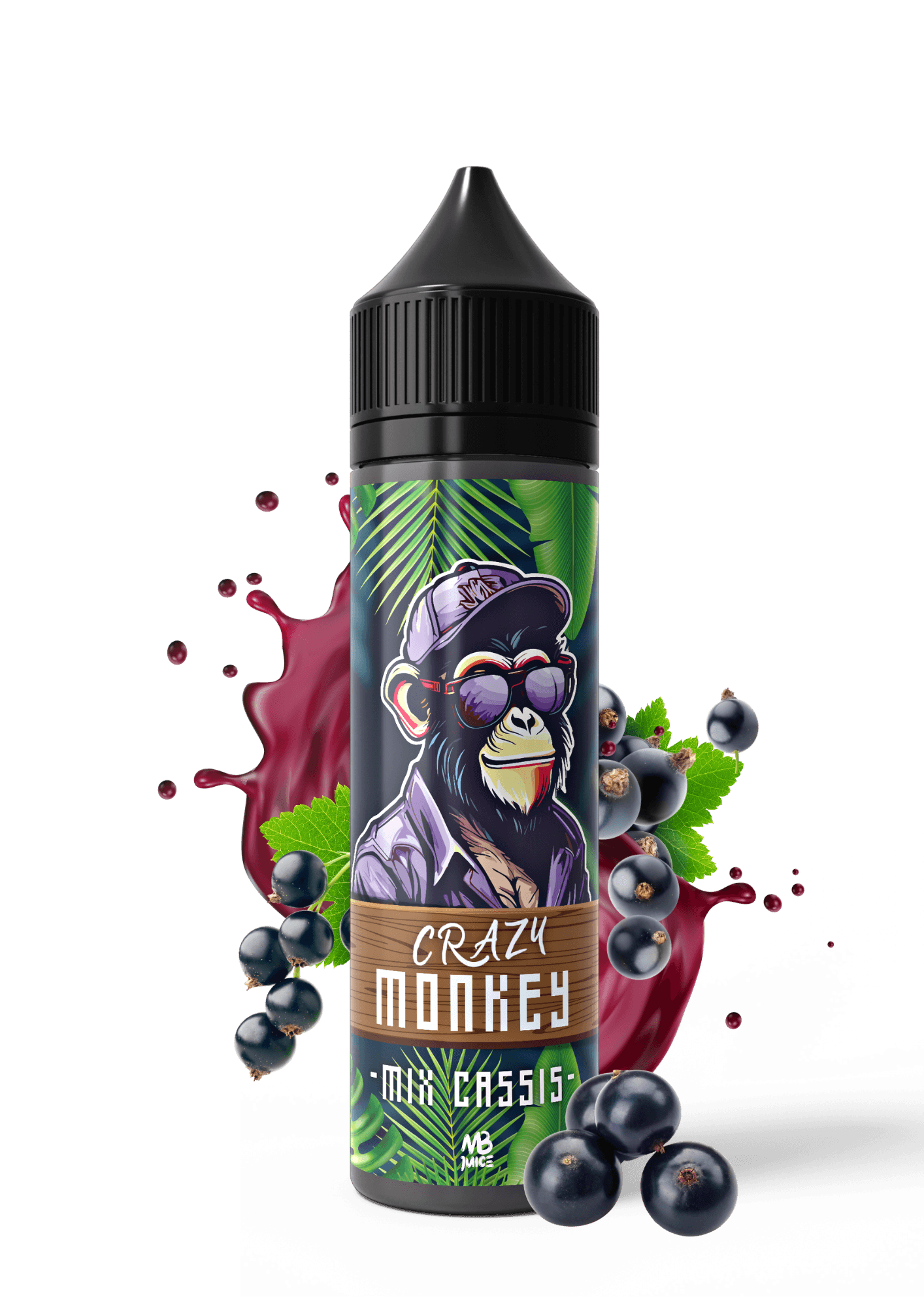 MIX CASSIS - CRAZY MONKEY - MBJUICE