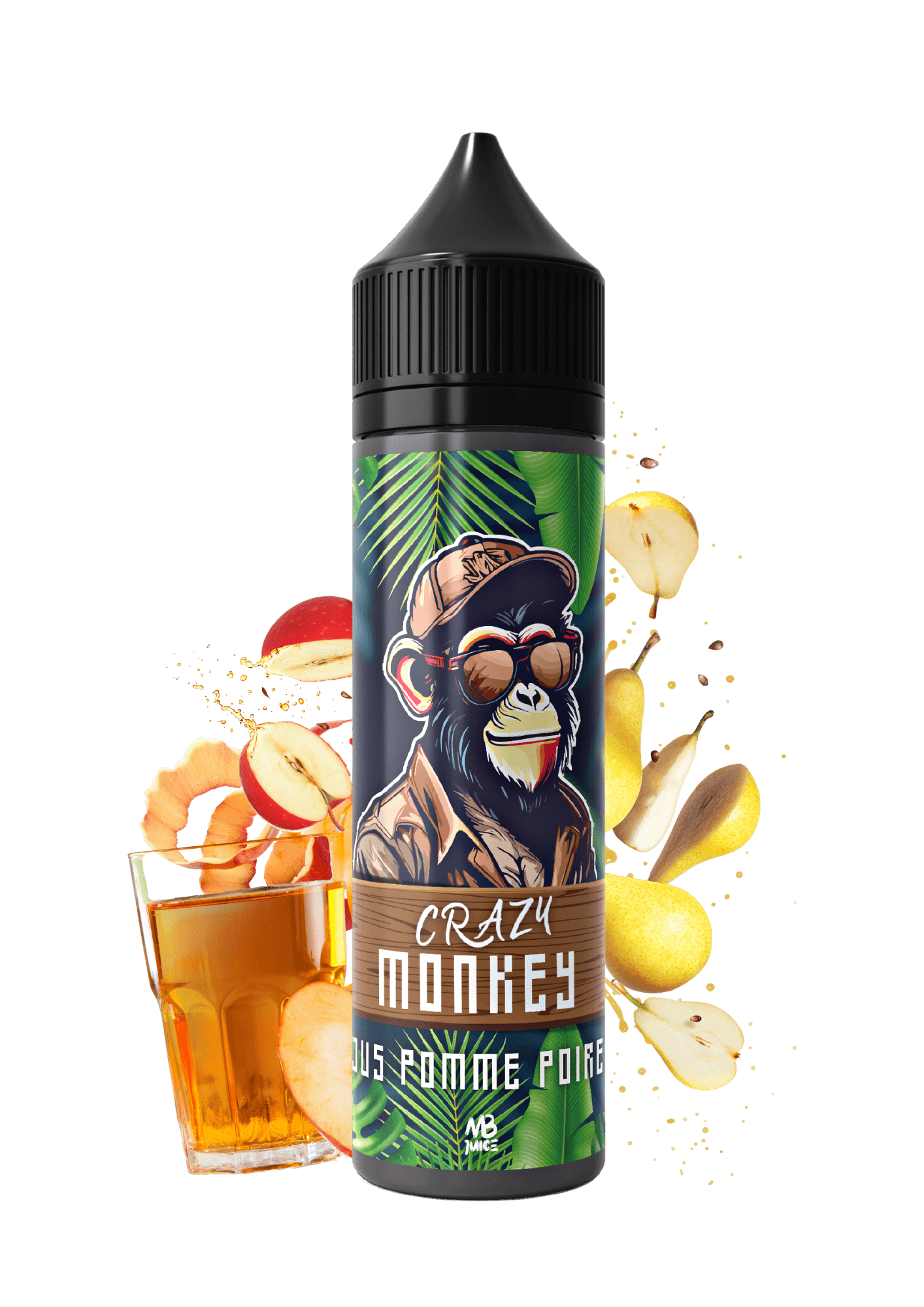 JUS POMME POIRE - CRAZY MONKEY - MBJUICE