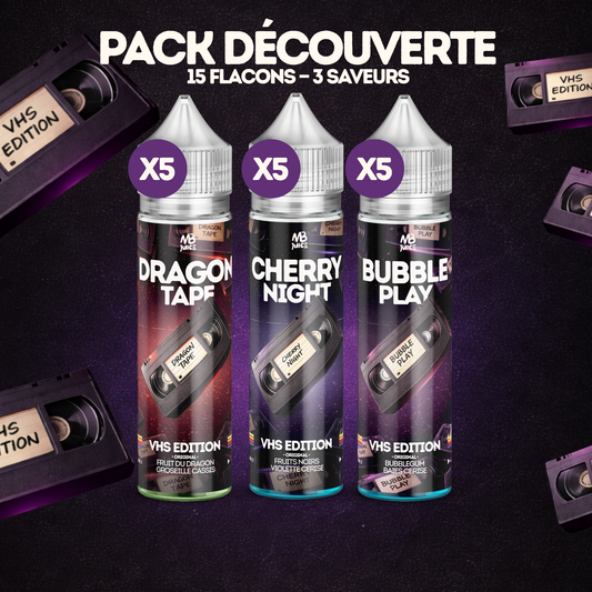 Pack Découverte VHS Edition - MBJUICE